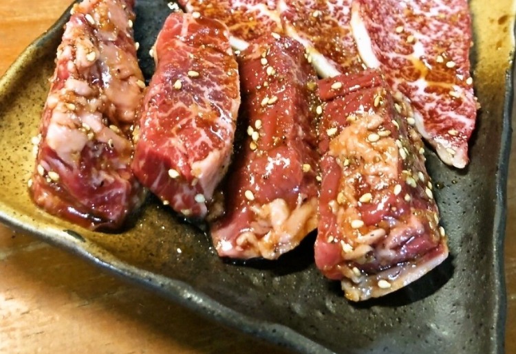 ①上ハラミ(Special diaphragm meat)